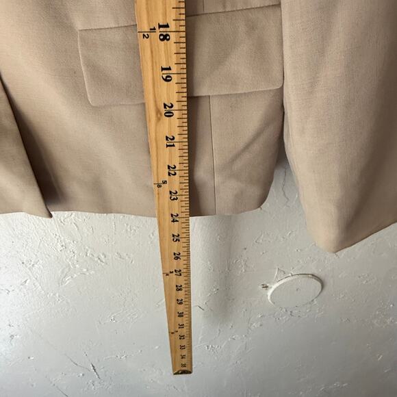 Vintage Talbots Wool Blazer Size 12 Made in Japan – Minimalist Workwear - Picture 6 of 8
